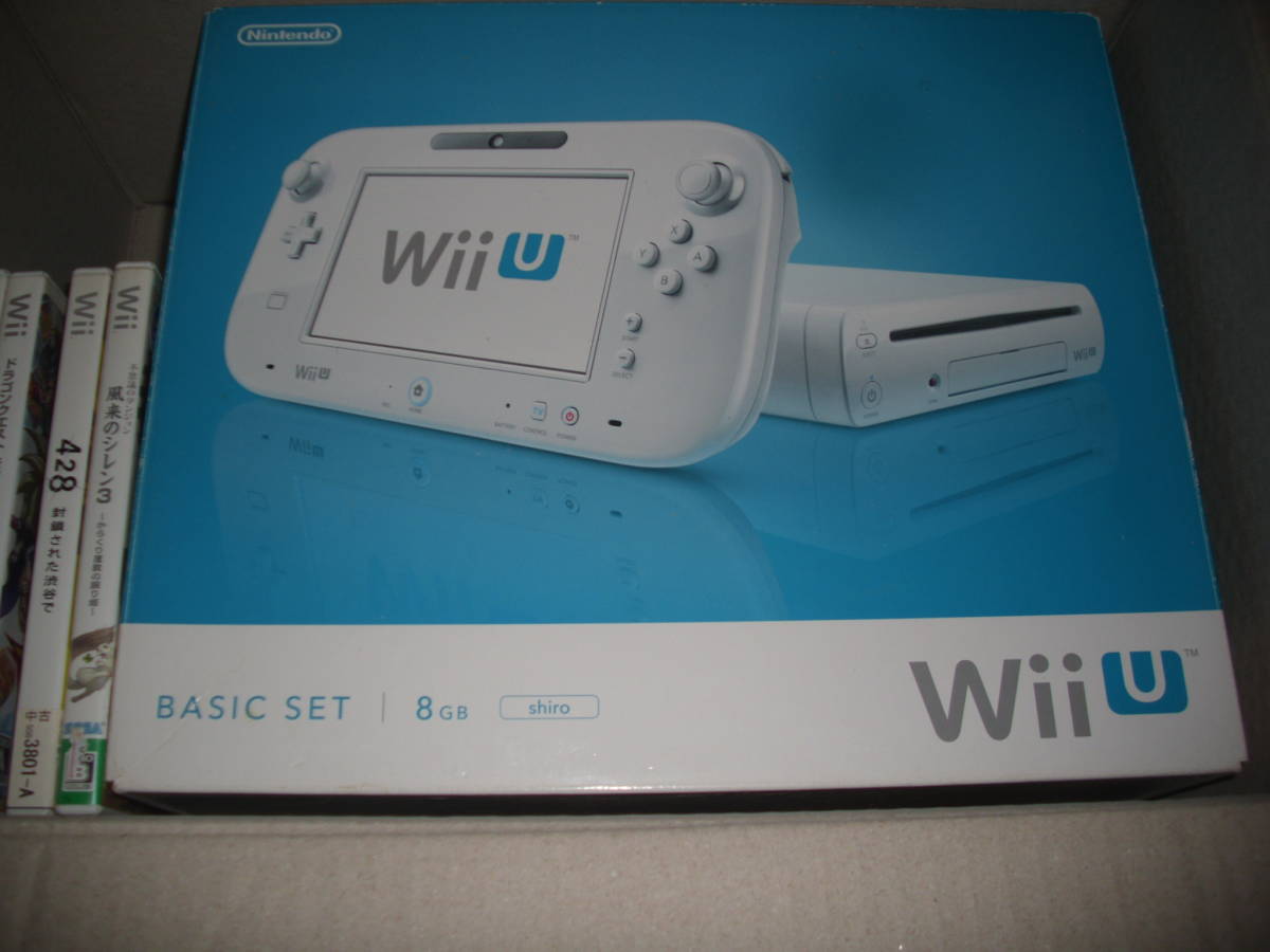  wii wiiU 本体一式 箱説付 み ゆうパック着払い 120サイズ(Wii U本体)｜売買されたオークション情報、yahooの商品情報をアーカイブ公開 - オークファン Wii U本体