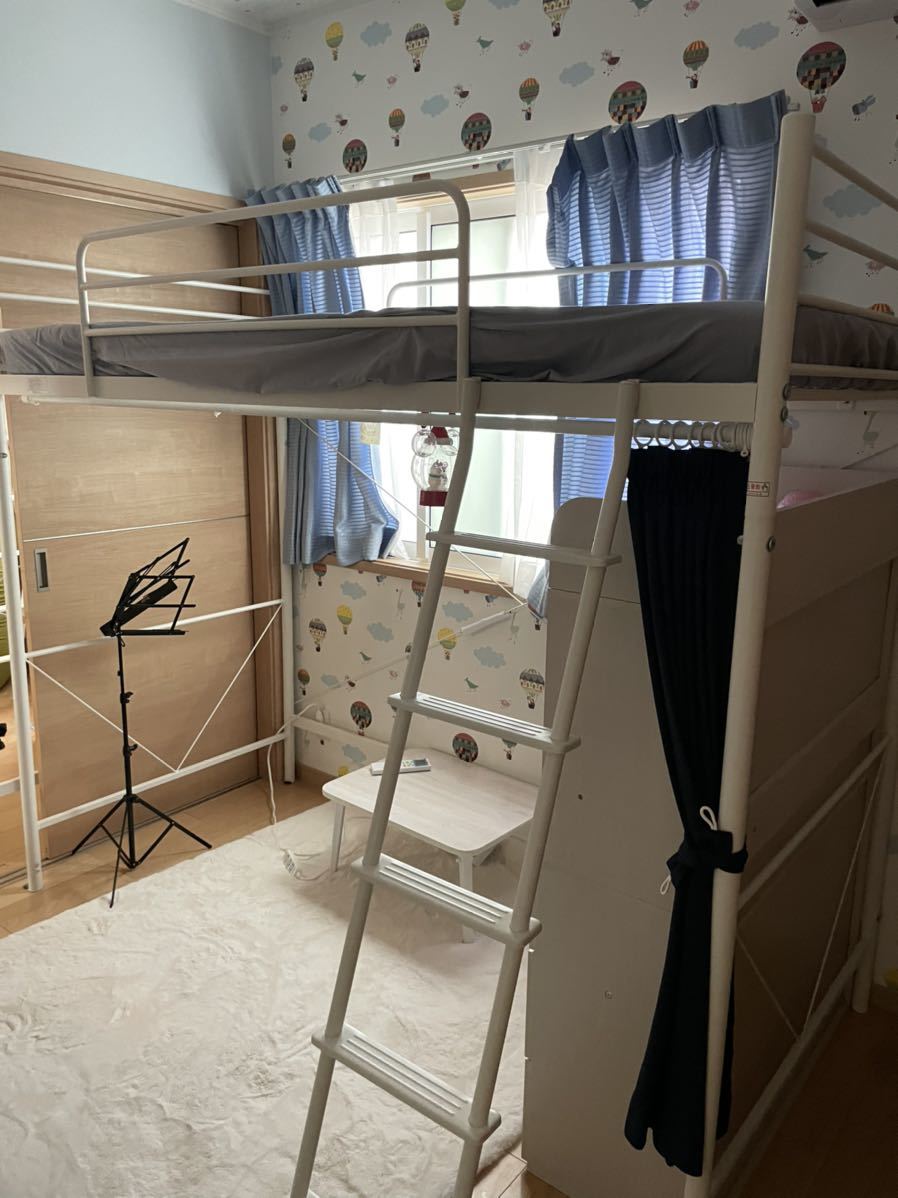 ☆美品☆ ロフトベッド 2段ベッド ニトリ(ロフトベッド、システム 