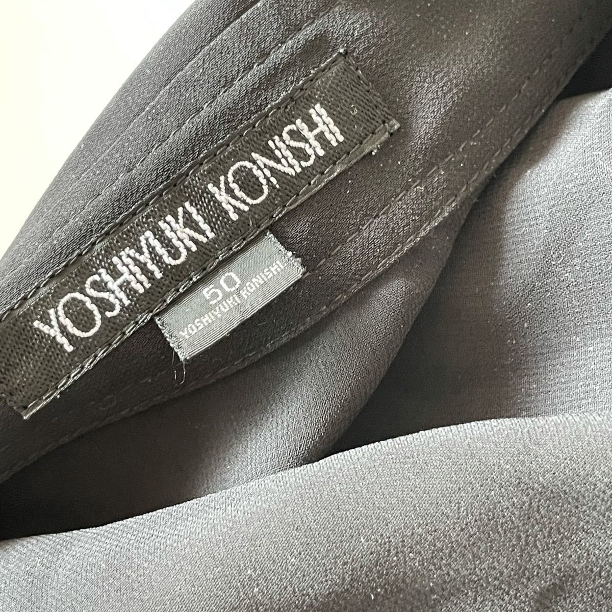 yoshiyuki konishi 透け ステッチ 薔薇 刺繍 シフォン シャツ ficce 