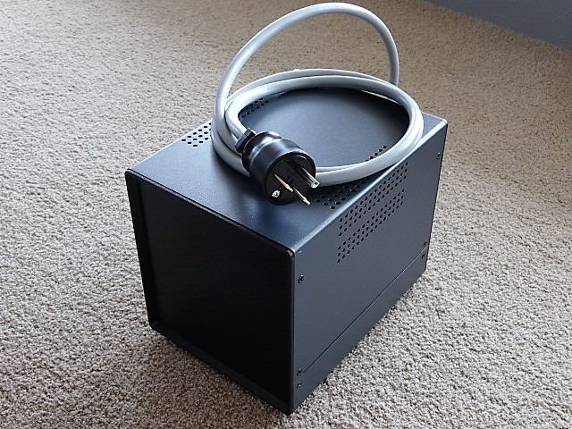 New☆ダウン＆アイソレーショントランス非メッキ200V電源仕様絶縁自作ノイズカット_3