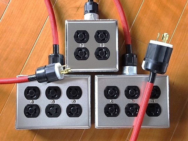 New☆ダウン＆アイソレーショントランス非メッキ200V電源仕様絶縁自作ノイズカット_8