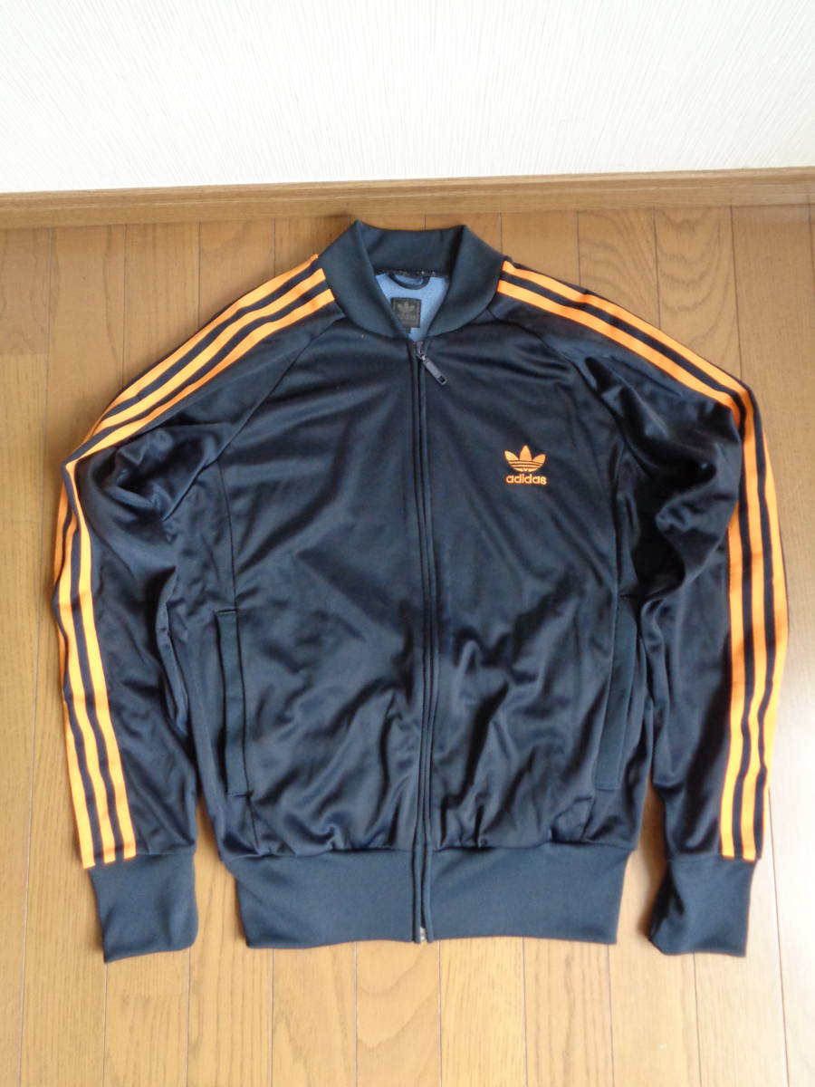 ビンテージ 70s 青 黄色ジャージ adidas アディダス ジャージ トラック