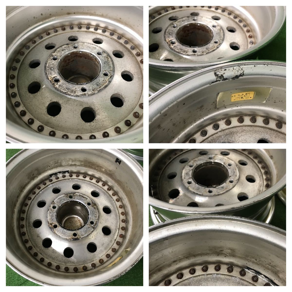 ☆RSV TRACTION FET 4×4 SPORTS 深リム 16インチ 16×8J +9 PCD139.7 6 