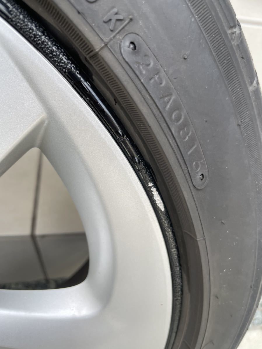 トヨタ 50プリウス 純正ホイール 17インチ7J+50 215/45R17 4本セット トヨタ 50プリウス 純正ホイール 17インチ7J+50 215/45R17 4本セット