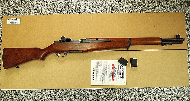 マルシン GAS-BLK 6mmBB U.S. M1 ガーランド/GARAND ブローバック