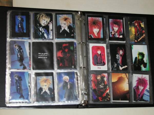 Dir en grey トレカ バインダー セット ぬっ カード V系 限定