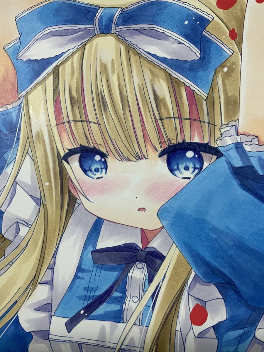 手書きイラスト 不思議の国のアリス 色紙イラスト 手描きイラスト 売買されたオークション情報 Yahooの商品情報をアーカイブ公開 オークファン Aucfan Com