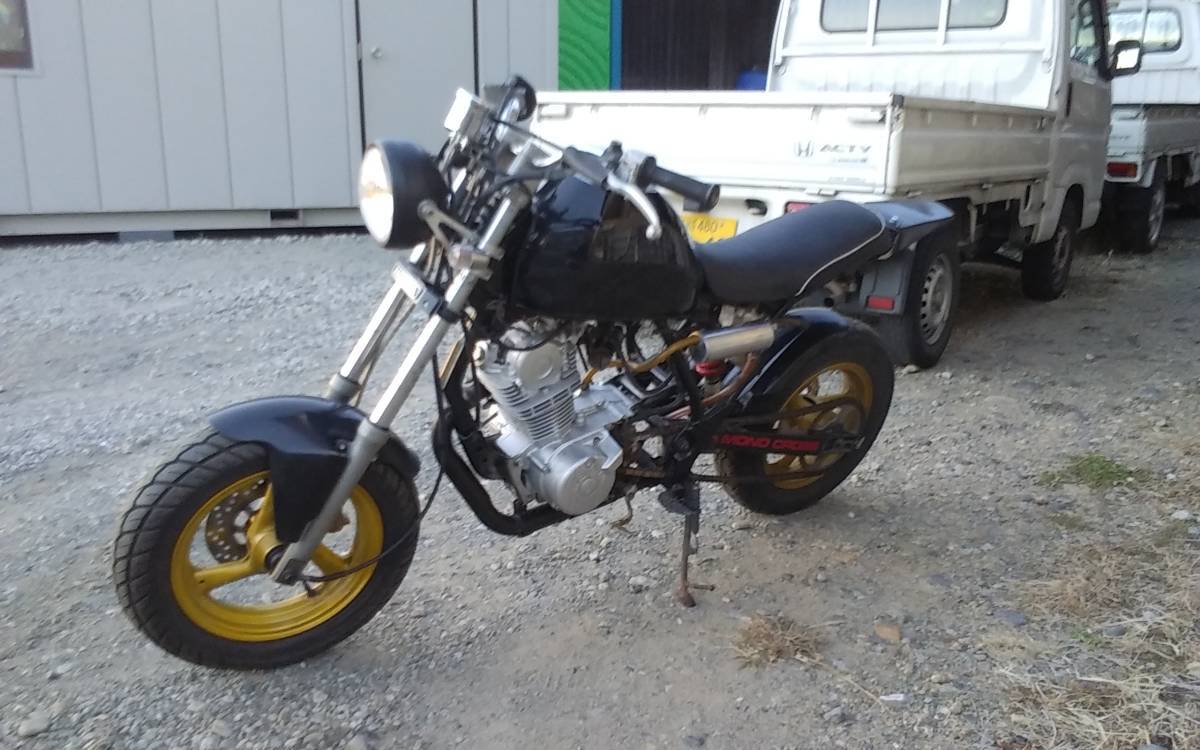 Tdr50改ホンダ２００ccエンジン搭載車 検 エイプ モンキー キットバイク カブ ヤマハ 売買されたオークション情報 Yahooの商品情報をアーカイブ公開 オークファン Aucfan Com