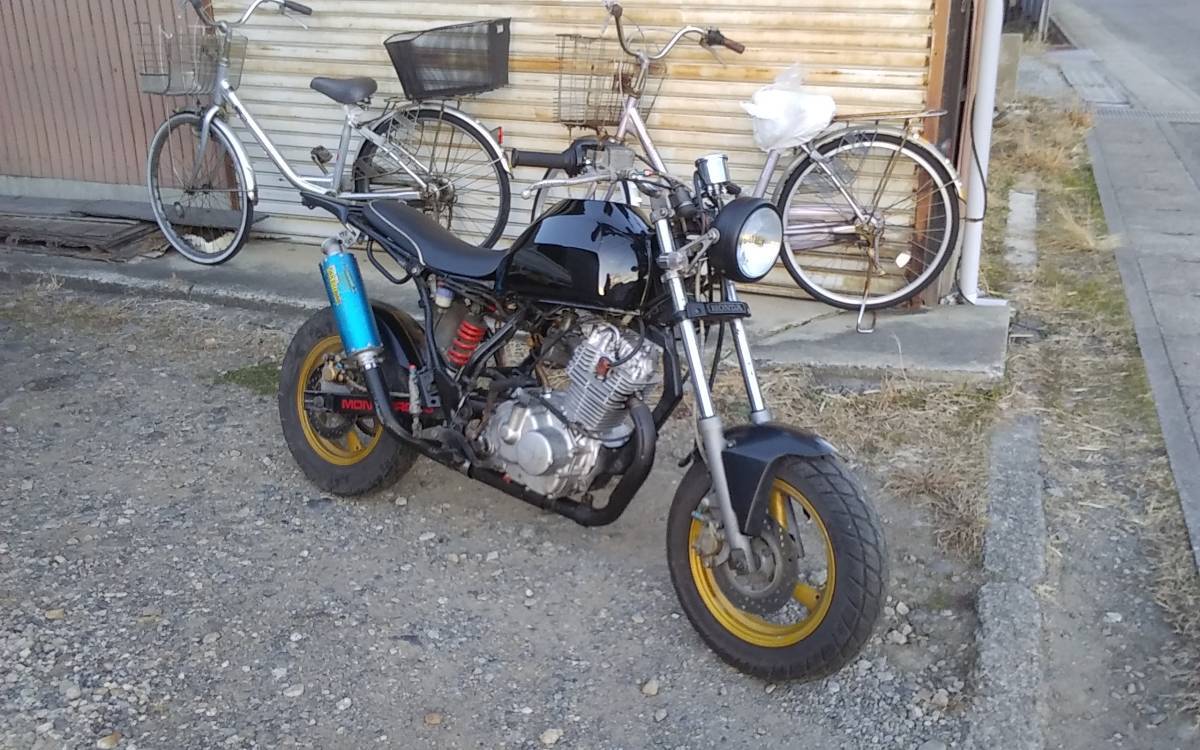 Tdr50改ホンダ２００ccエンジン搭載車 検 エイプ モンキー キットバイク カブ ヤマハ 売買されたオークション情報 Yahooの商品情報をアーカイブ公開 オークファン Aucfan Com