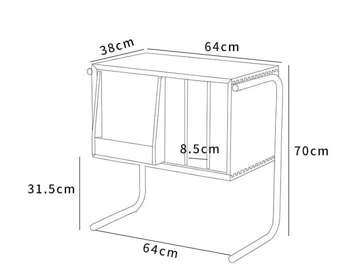 高級感満載！ クラシックウッドコーヒーテーブル 北欧ヴィンテージスタイル無垢材 家庭用品_4