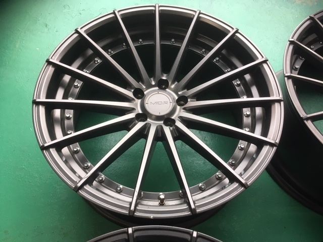 MID.R ミッドアール 20×9.5J+38 4本 美品 114.3 CX-5 CX-8等(5穴