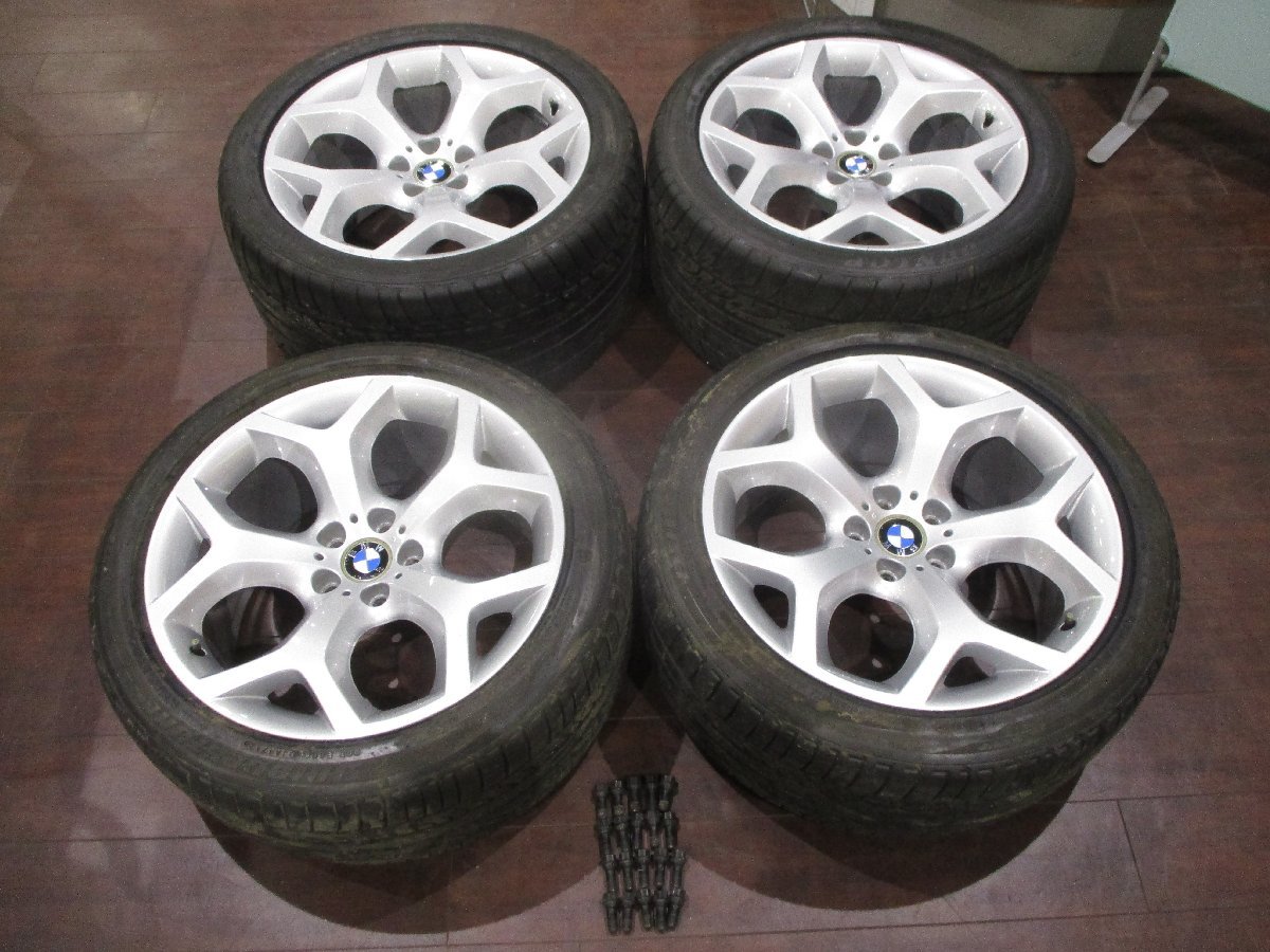 中古☆BMW X5(E70)純正20インチ ホイール＆タイヤ4本セット☆120/5穴 