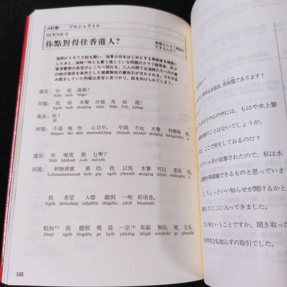 2冊まとめて 香港電影的広東語 / 香港電影的広東語 続集 広東語/日本語対訳 陳敏儀 レスリー チャン 張國榮 黎明 周星馳 香港映画(参考 ...