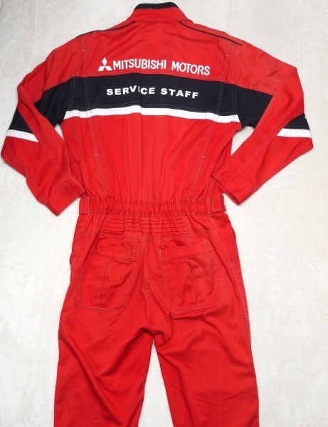 三菱自動車 MITSUBISHI MOTORS ラリーアート スタッフ用 つなぎ ツナギ