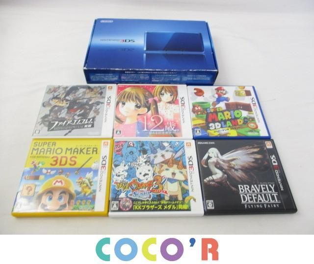 同梱可】中古品 ゲーム ニンテンドー3DS 本体 ソフト スーパーマリオ
