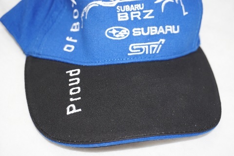 スバル SUBARU BRZ #61 Proud of BOXER STI キャップ スナップバック CAP ブルー×ブラック スバル 帽子 ...