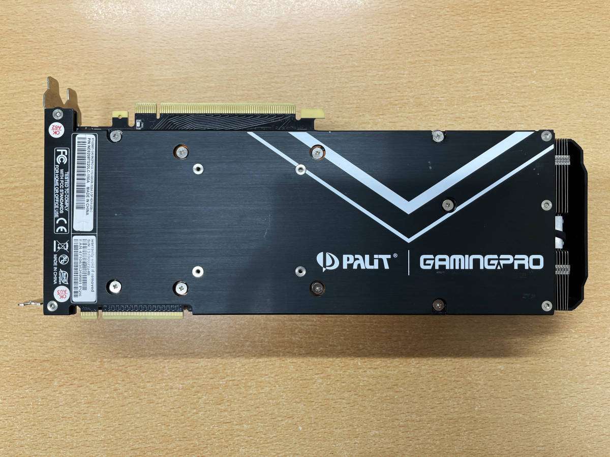 ☆Palit GeForce RTX2080Ti GamingPro OC 11Gメモリー ハイエンド 