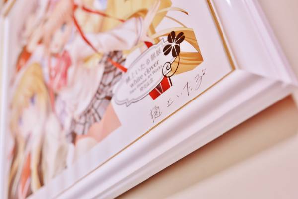樋上いたる個展 white clover 版画(Gofa保証書付き＆直筆サイン)(版画