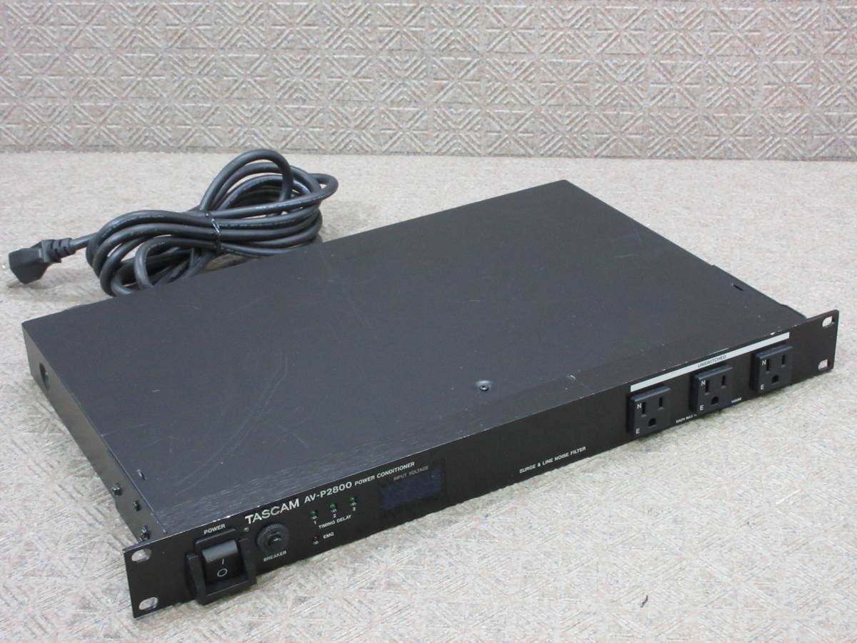 TASCAM TASCAM(タスカム) AV-P25RMKIII ◇ 電源・パワーディストリビューター AV-P25RMK3【9月11日時点、在庫あり  】 : ワタナベ楽器ヤフーSHOP - 通販 - Yahoo!ショッピング TASCAM AV-P250 パワーディストリビューター 電源