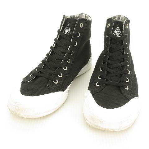 ハフ HUF OBEY CLASSIC HI ハイカット スニーカー キャンバス 26cm ブラック 黒 メンズ