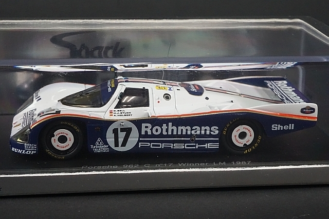 Spark スパーク 1/43 Porsche ポルシェ 962C LM ルマン優勝 1987#17