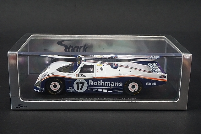 Spark スパーク 1/43 Porsche ポルシェ 962C LM ルマン優勝 1987#17