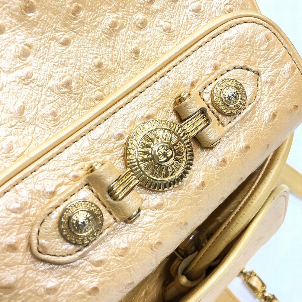 USED/中古]VERSACE ヴェルサーチ リュック・デイパック サンバースト