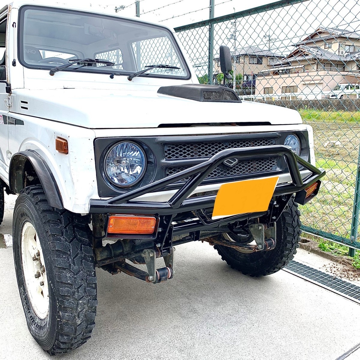 アウトレット品！ ジムニー JA11 しし狩りバンパー フロントバンパー