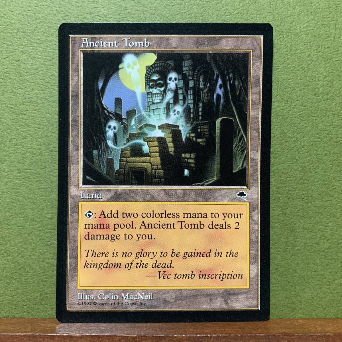 MTG 古えの墳墓/Ancient Tomb (日) テンペスト MTG《古えの墳墓/Ancient Tomb》[TMP] 英語 MTG 古えの墳墓