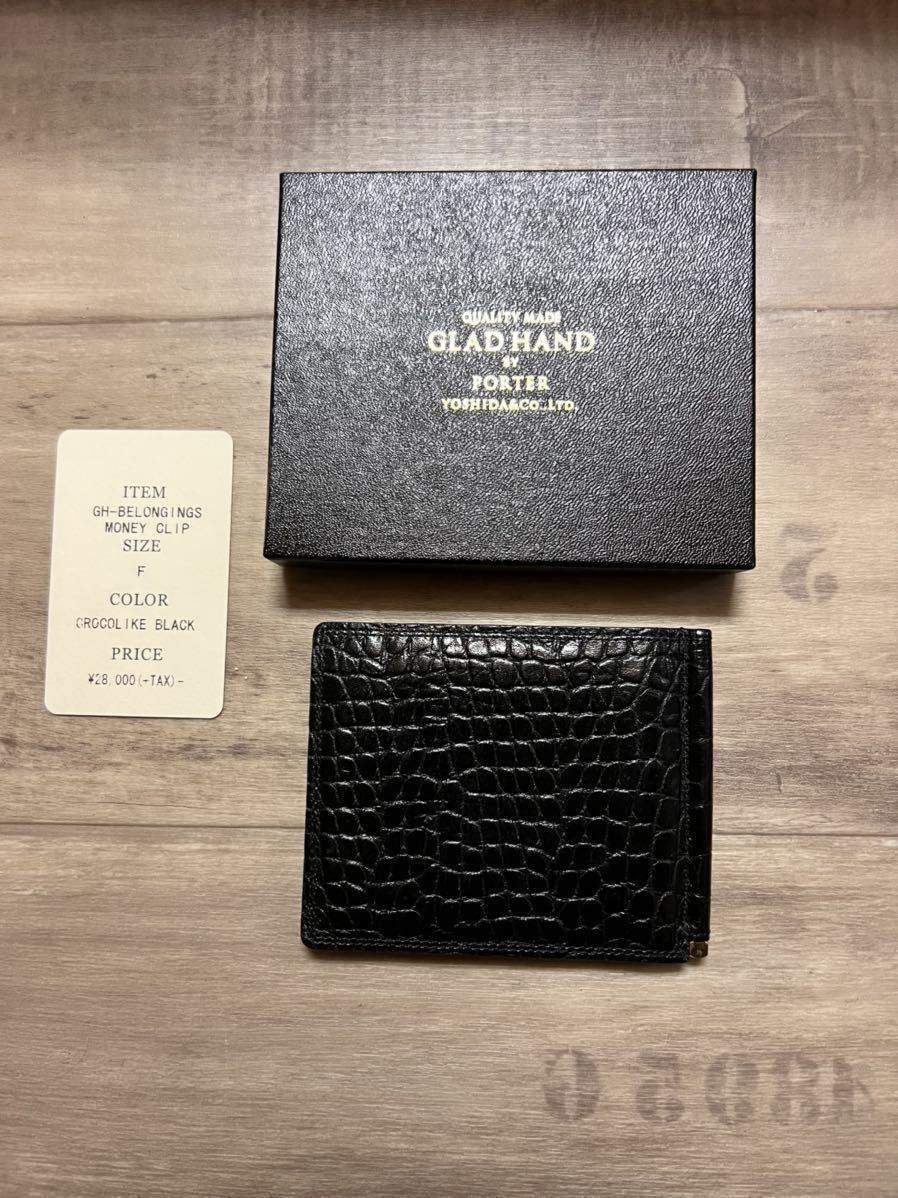 GLAD HAND x PORTER グラッドハンド ポーター BELONGINGS MONEY CLIP 