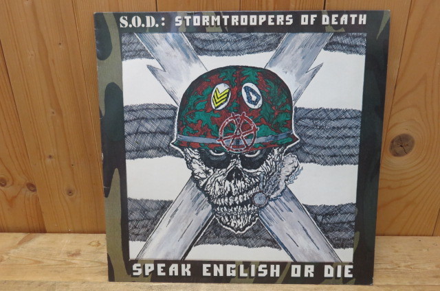 叫ぶ宿敵　ボーダーレス　4枚　英語版 S.O.D. Death Stormtroopers Of English Speak Die Or LP Than OF ⁄ of
