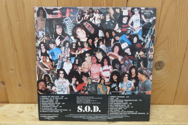 S.O.D. Death Stormtroopers Of English Speak Die Or LP Than OF ⁄ of