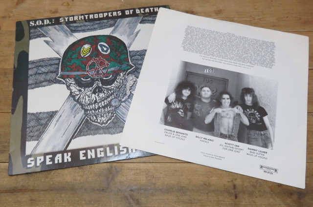 S.O.D. Death Stormtroopers Of English Speak Die Or LP Than OF ⁄ of