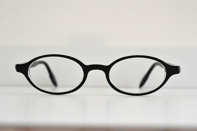 HIERO ヒエロ　セル枠　メガネフレーム　オーバル　ブラック　新品未使用