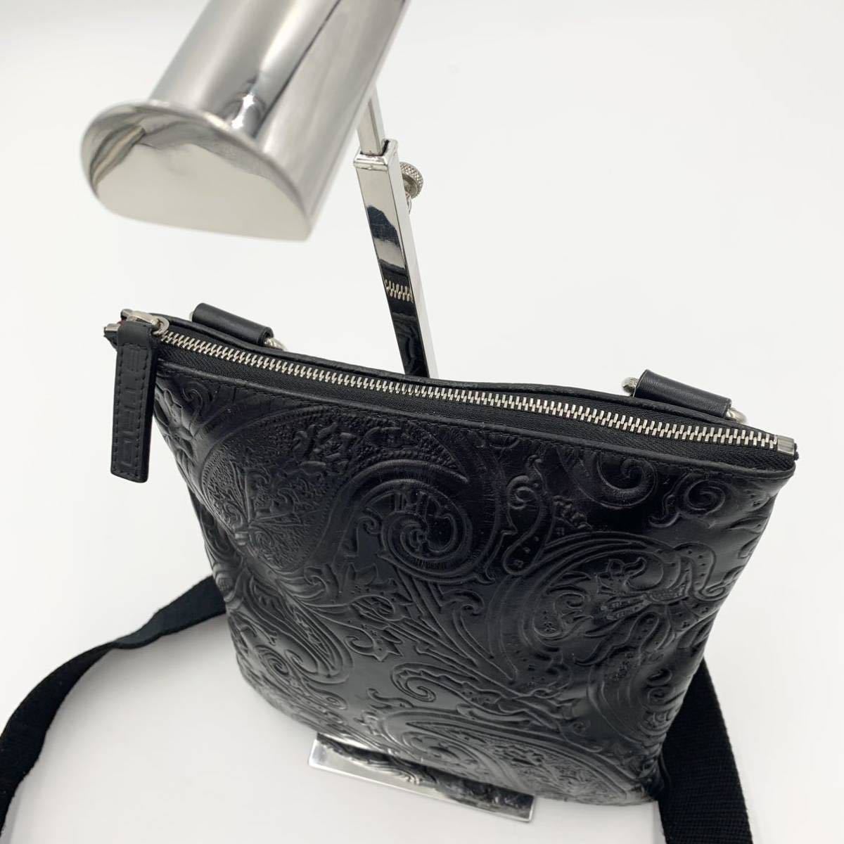 1円 希少 極美品 ETRO エトロ マルゴット ショルダーバッグ サコッシュ 