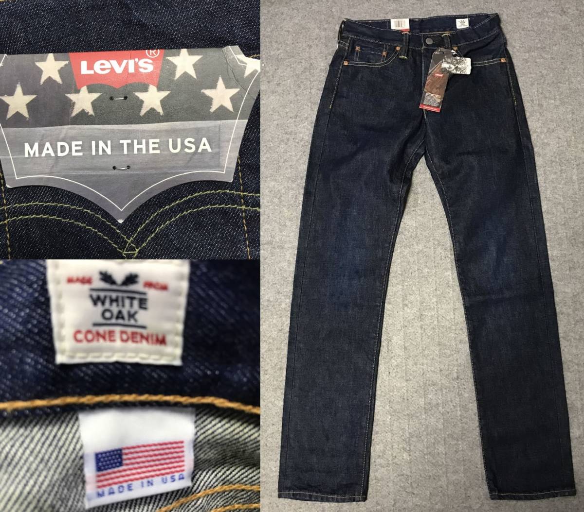 LEVI'S 501 93 STRAIGHT 加工デニム ジーンズ W36L32 リーバイス 店舗