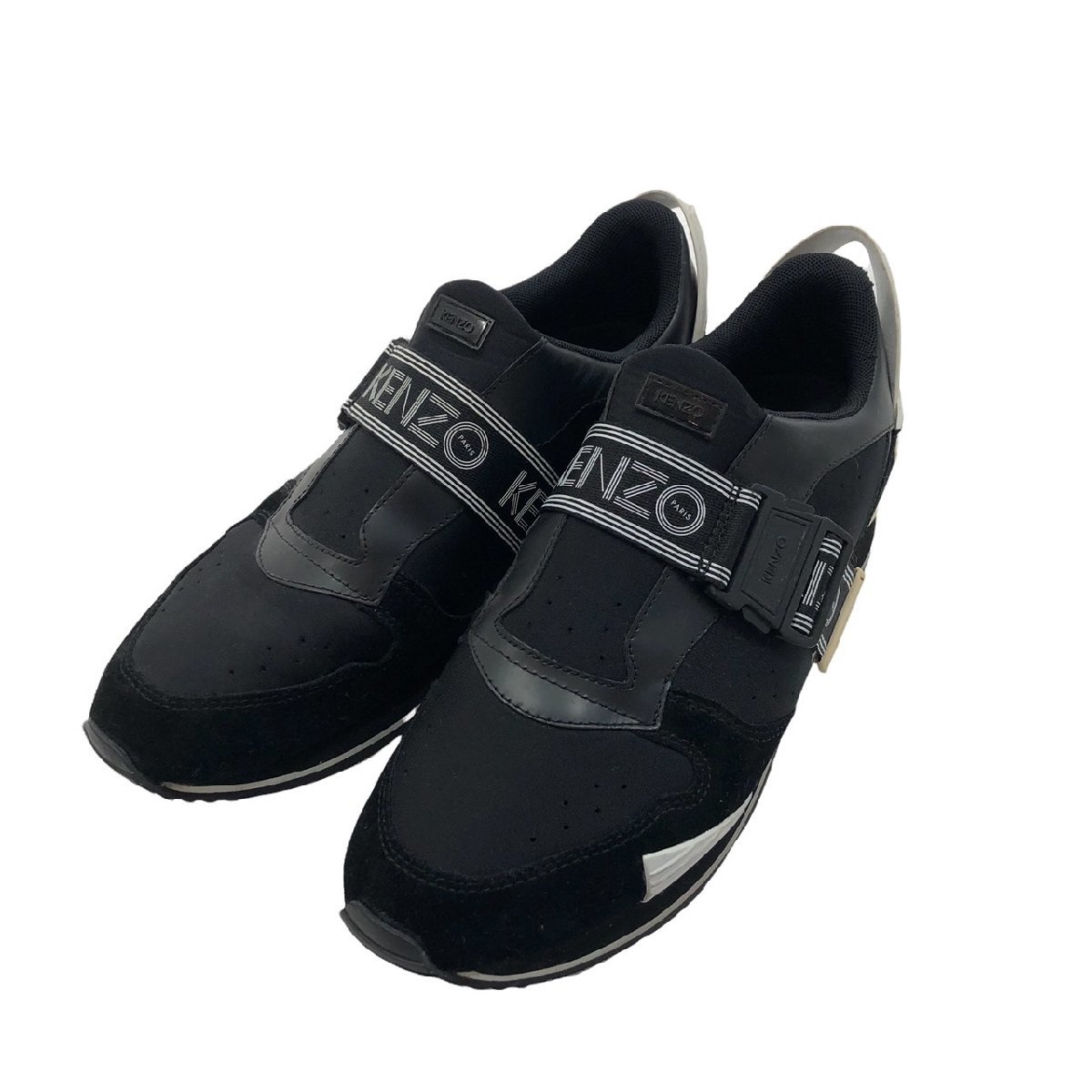  KENZO ケンゾー ロゴベルト スニーカー 黒 サイズ42(ケンゾー)｜売買されたオークション情報、yahooの商品情報をアーカイブ公開 - オークファン ケンゾー