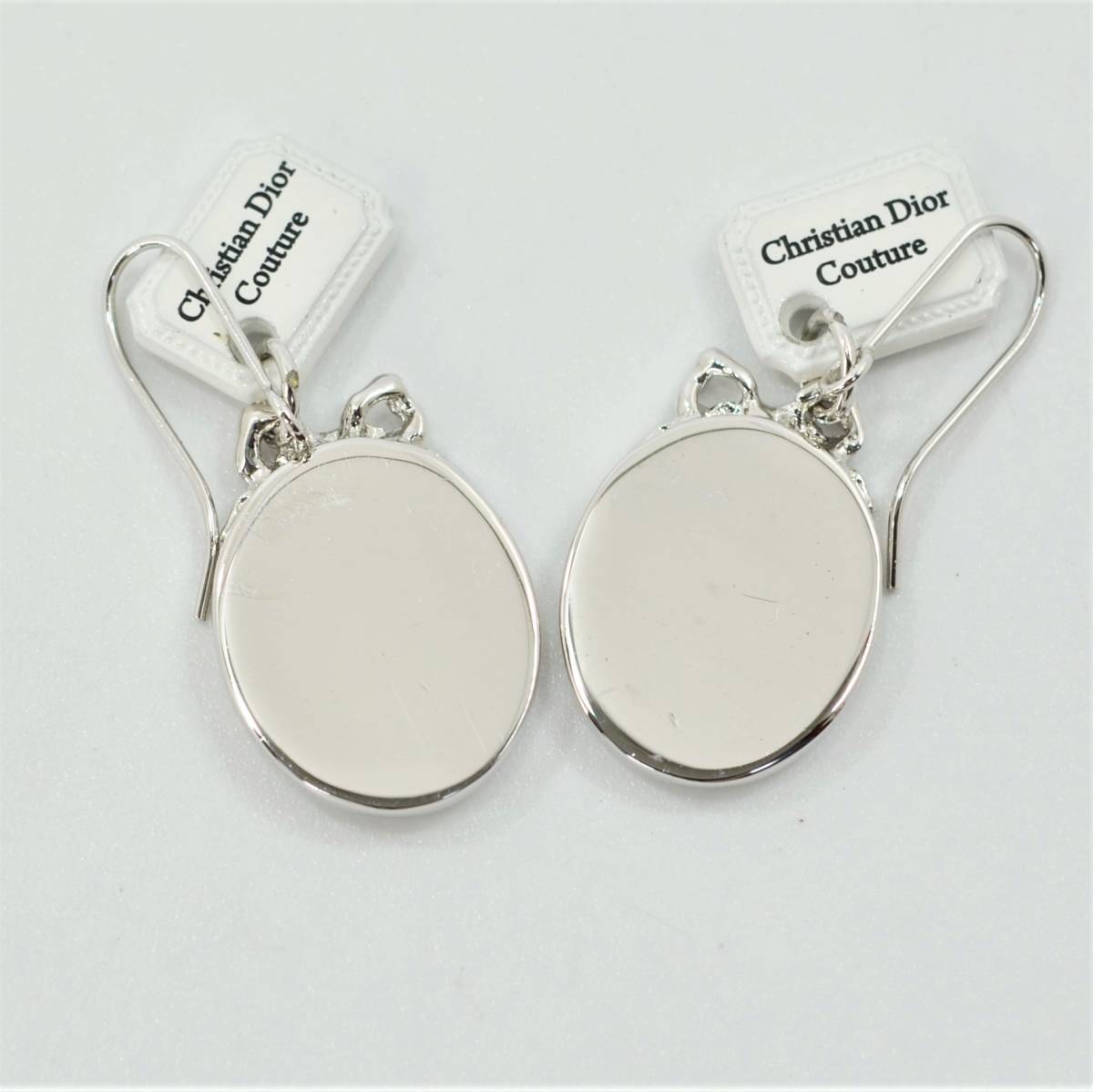 S 1円スタート Christian Dior クリスチャンディオール ロゴ リボン  