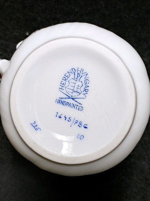 3QV売切！税無し☆HEREND(ヘレンド)☆ブルーガーランド(PBG)☆ミニ
