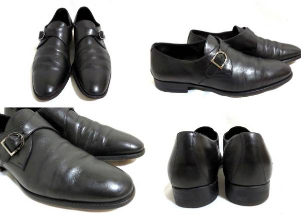 エルメネジルド ゼニア モンク クチュール 革靴 10