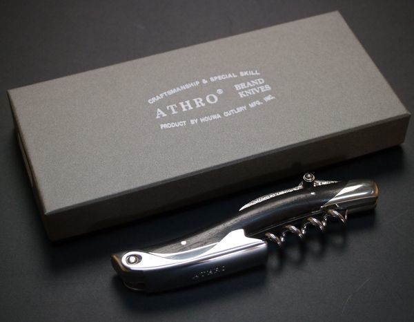 アスロソムリエ シングル アクション ソムリエナイフ 名入れ可能 ATHRO