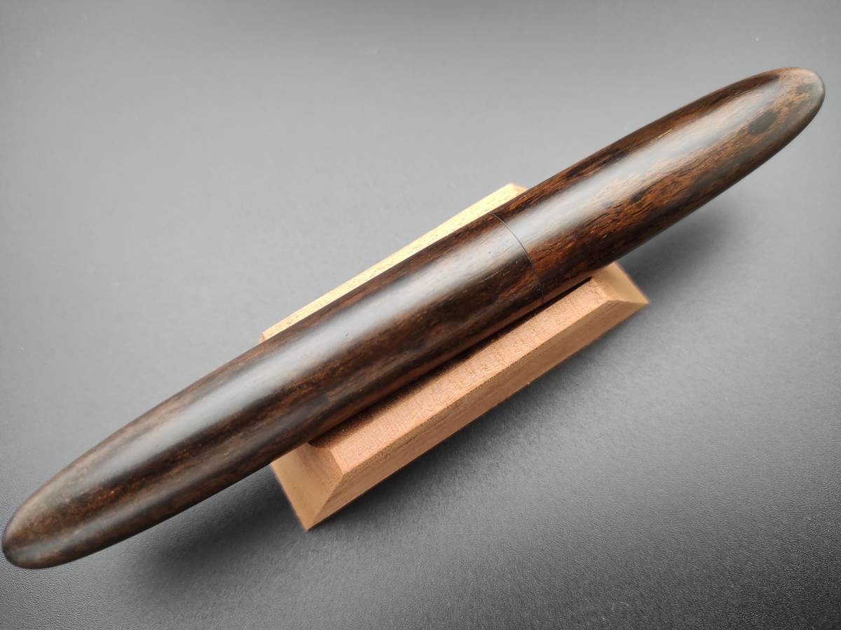 DVD 4点 FongLai Woodworks】セーラー万年筆プロフィット21 用銘木軸 【黒柿