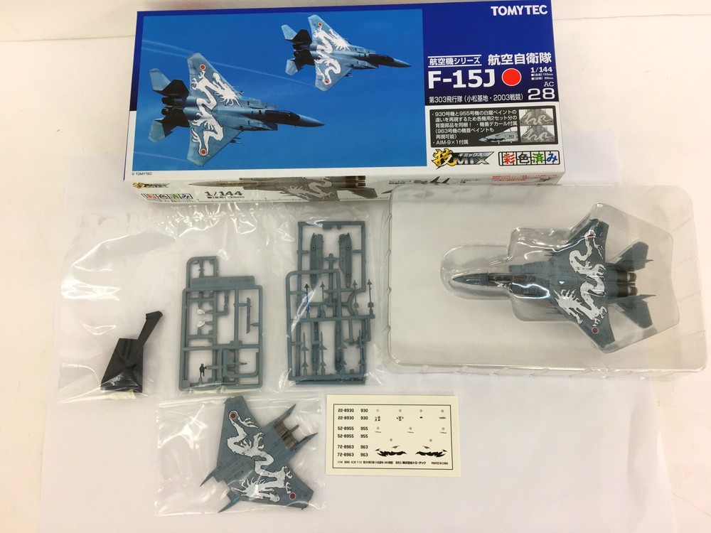 TOMYTEC 技MIX F-15J AC07 AC28 小松基地 2機セット 模型・プラモデル TOMYTEC 技MIX F-15J AC07 AC28 小松基地 2機セット