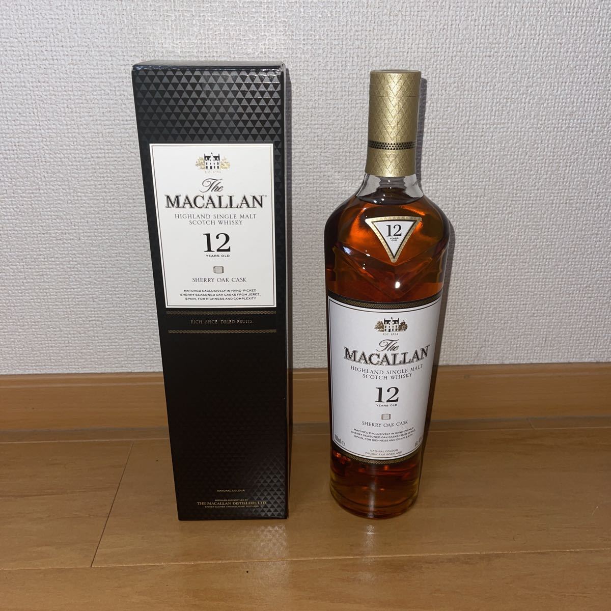 12年 シェリーオークカスク マッカラン MACALLAN マッカラン12年 700ml 