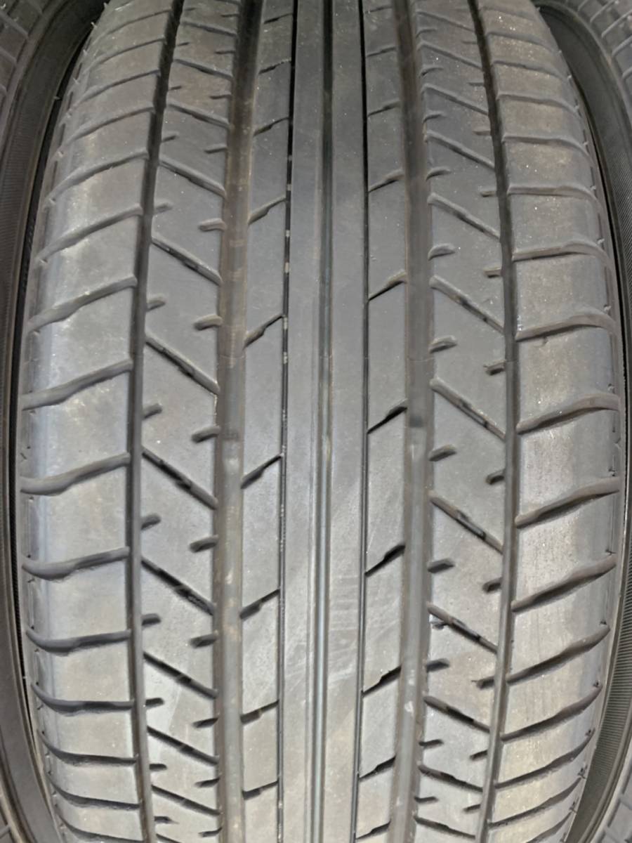 215/55R17 ヨコハマタイヤ ブルーアースA34 20年製 中古品4本セット