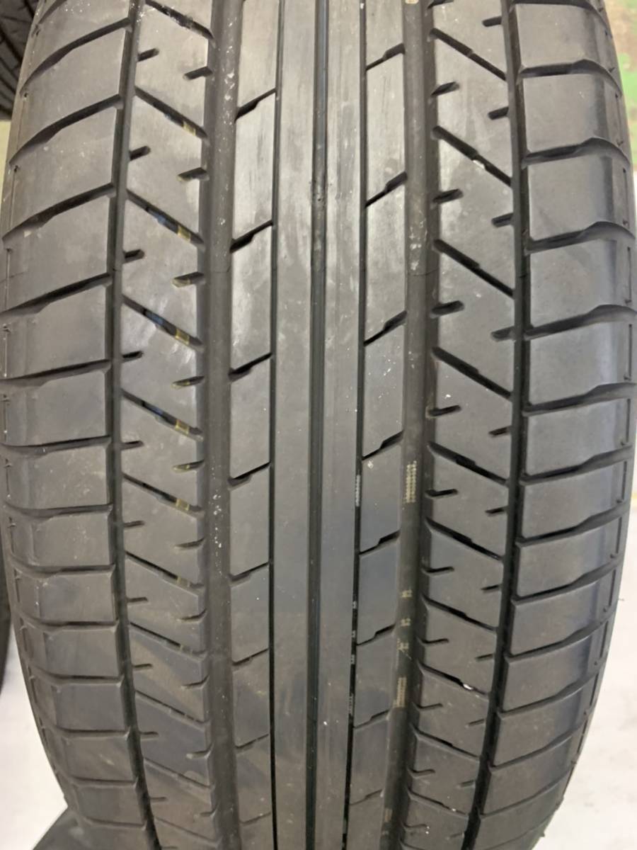 215/55R17 ヨコハマタイヤ ブルーアースA34 20年製 中古品4本セット