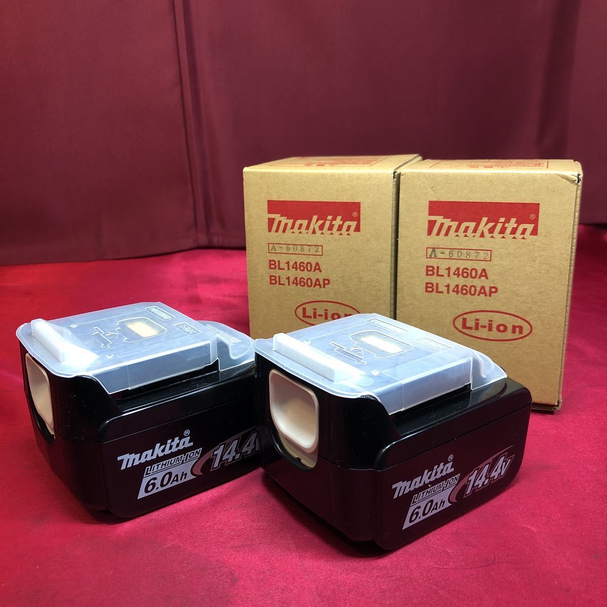 格安，2026 YH-1479 品 makita マキタ 純正 BL1460A 14.4v 6.0Ah リチウムイオンバッテリー 2個セット 雪マーク 充電式(パーツ)｜売買されたオークション情報、yahooの商品情報をアーカイブ公開 - オークファン インパクトドライバ