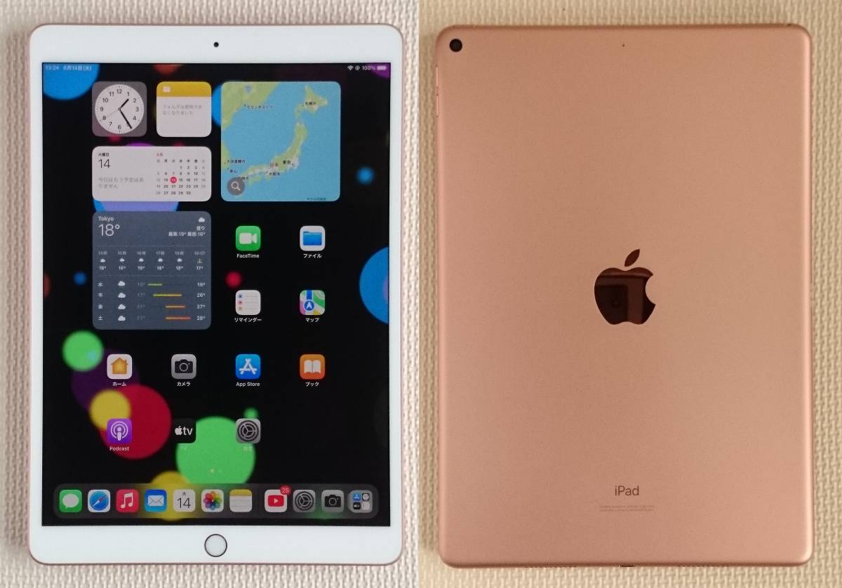 訳あり:中古品】Apple iPad Air 3 第3世代 WiFi 64GB ゴールド (2019年