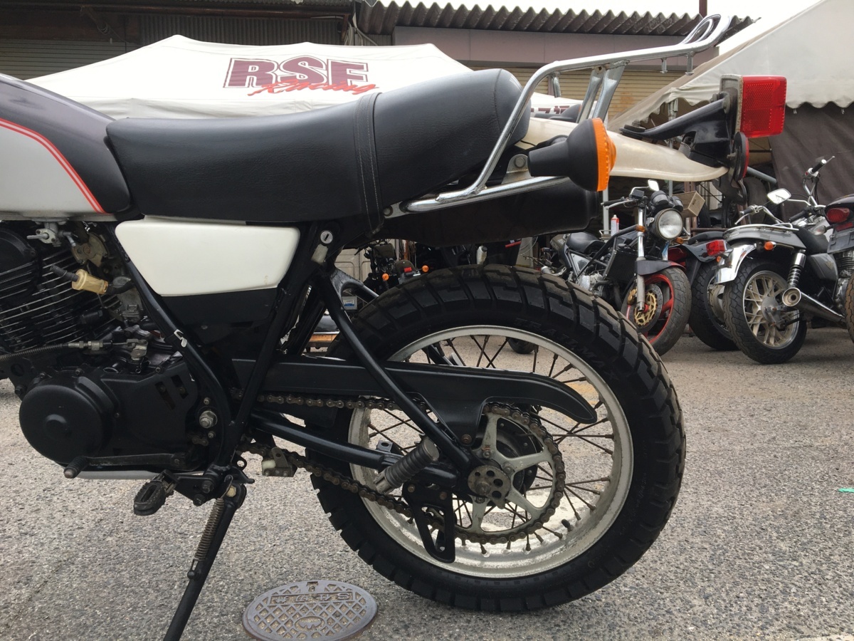 ヤマハ　XT250  書類付レストアベース車 ヤマハ XT250 3Y5 実働 書類付き 吹け上がり良好 ヴィンテージ VMX