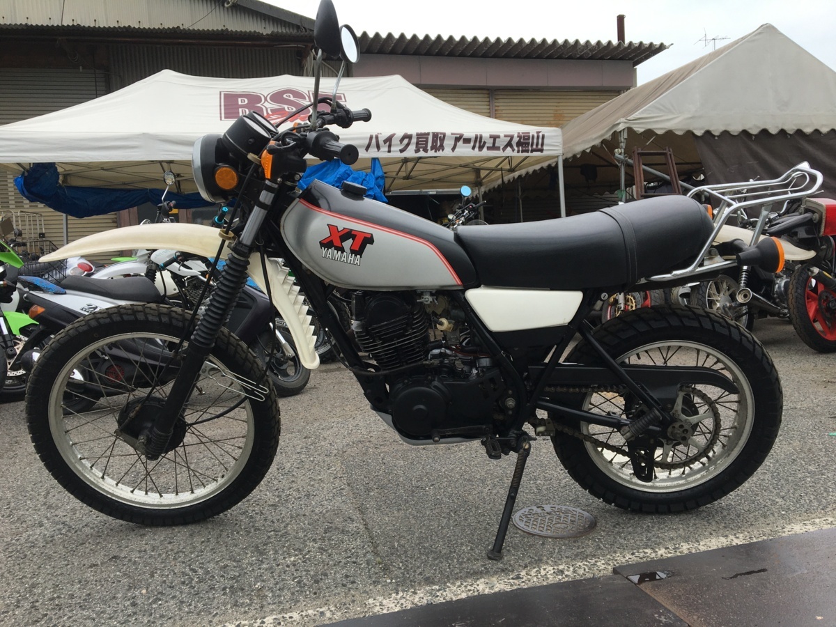 ヤマハ　XT250  書類付レストアベース車 ヤマハ XT250 3Y5 実働 書類付き 吹け上がり良好 ヴィンテージ VMX